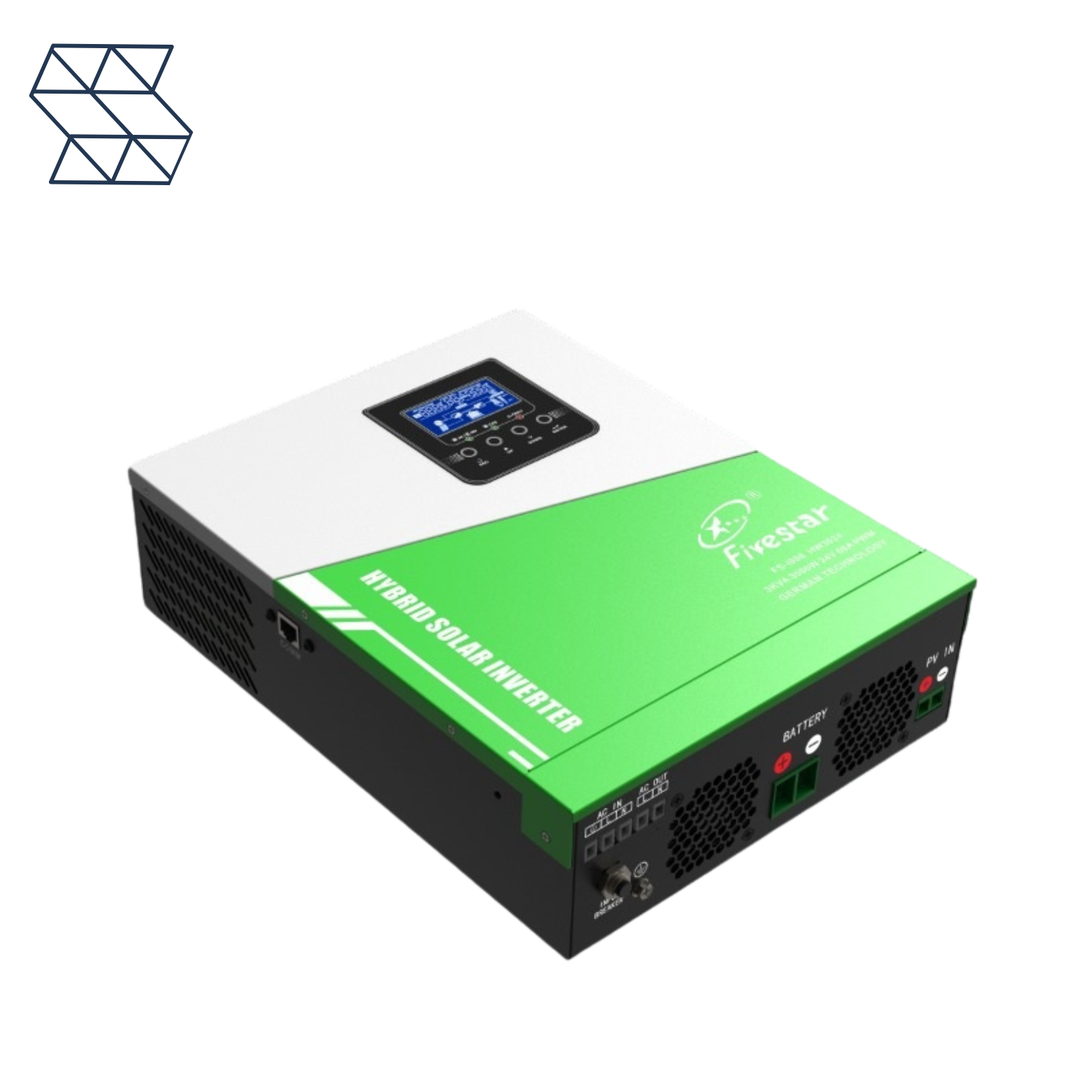 Fivestar 3KVA 24V PWM Pure Wave Sine Hybrid Solar Inverter